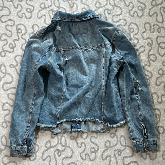 Blank NYC Distressed Jean Jacket - Picture 4 of 7